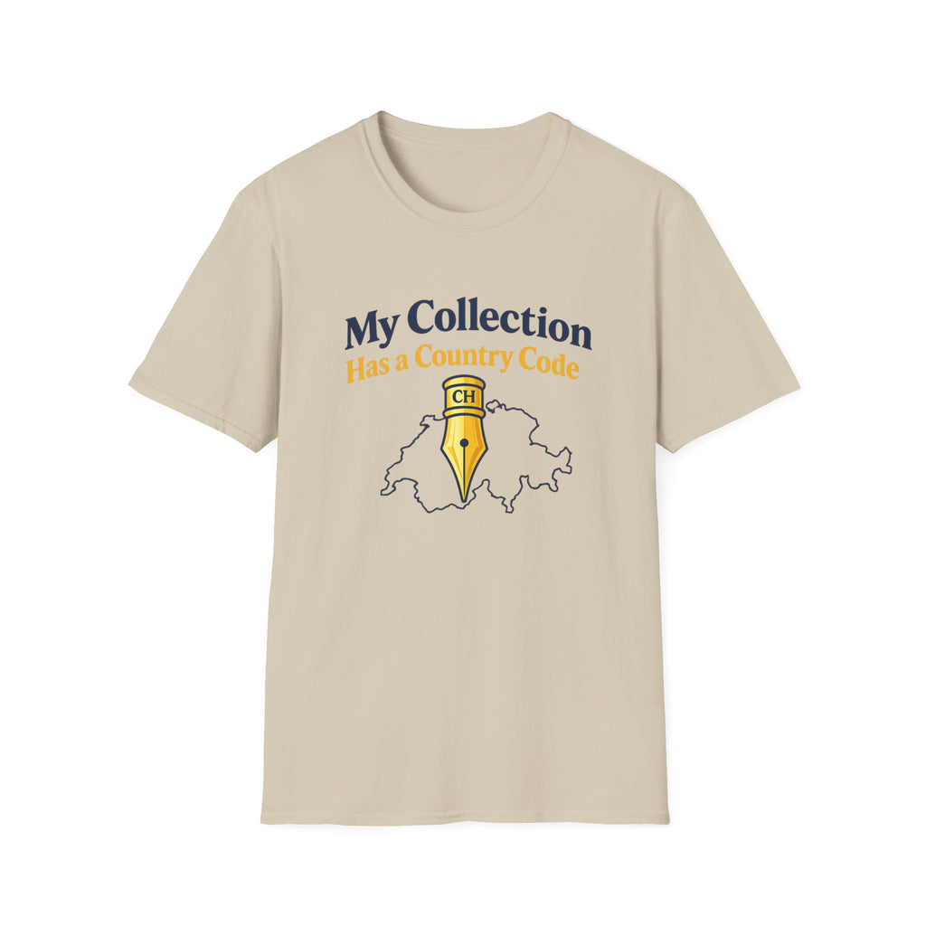 Switzerland Fountain Pen T-Shirt