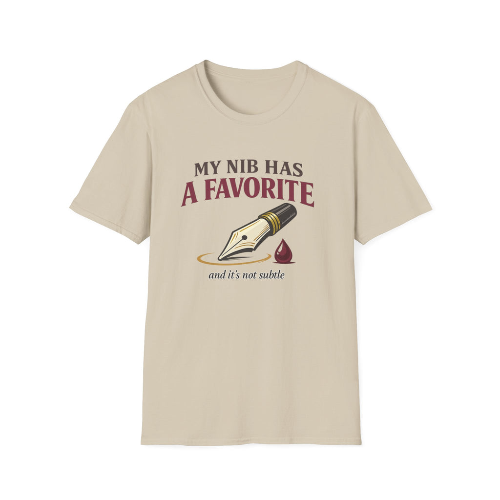 Nib Favorite Fountain Pen T-Shirt