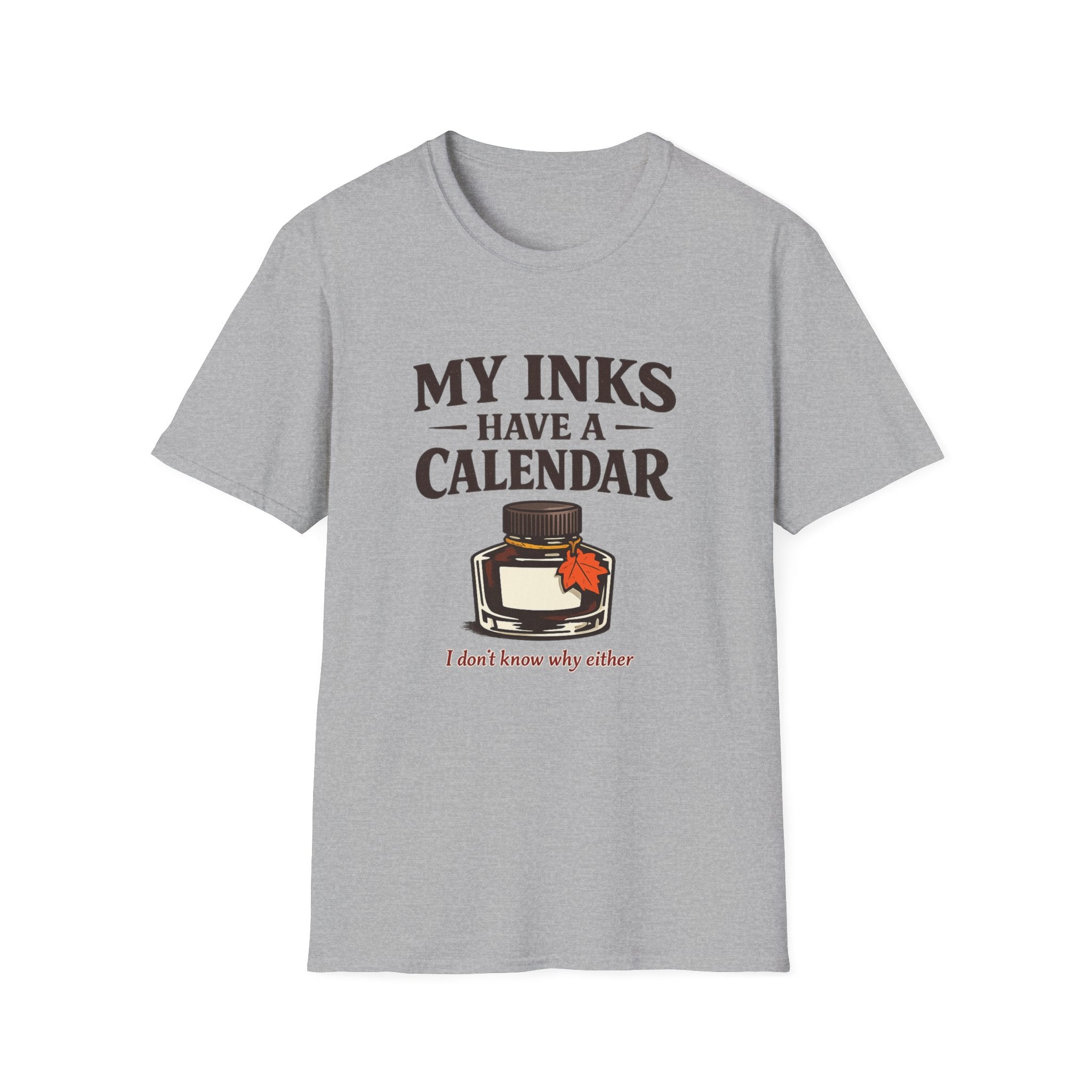 Ink Calendar Fountain Pen T-Shirt