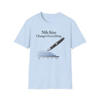 Nib Size Fountain Pen T-Shirt