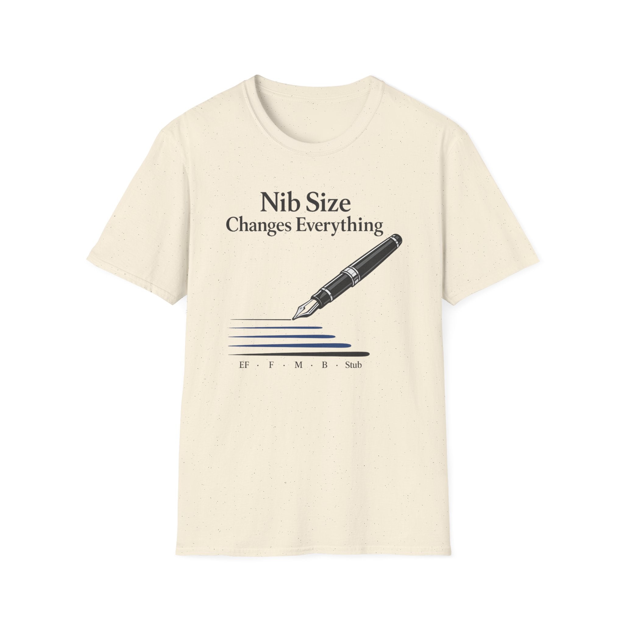 Nib Size Fountain Pen T-Shirt