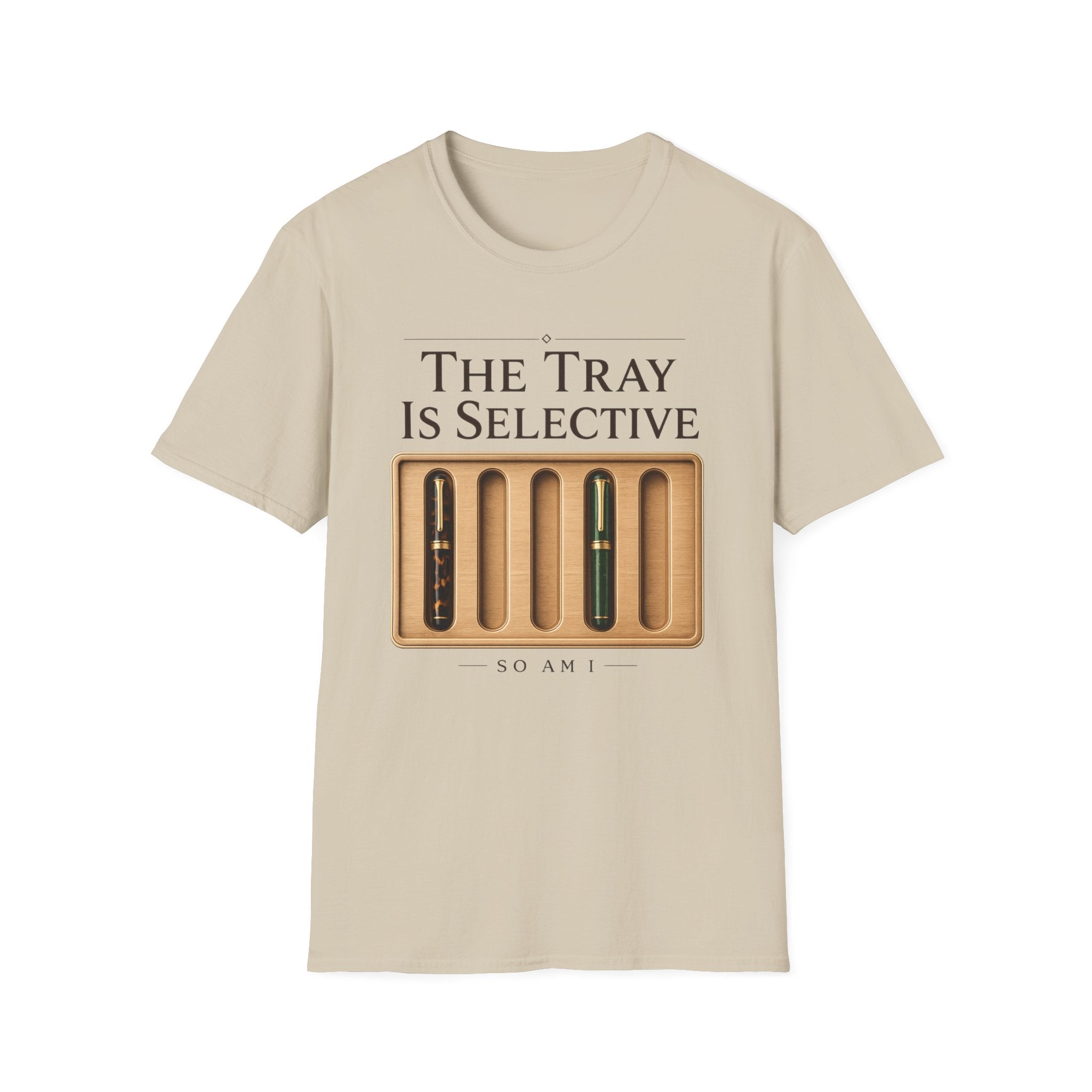 Selective Tray Fountain Pen T-Shirt