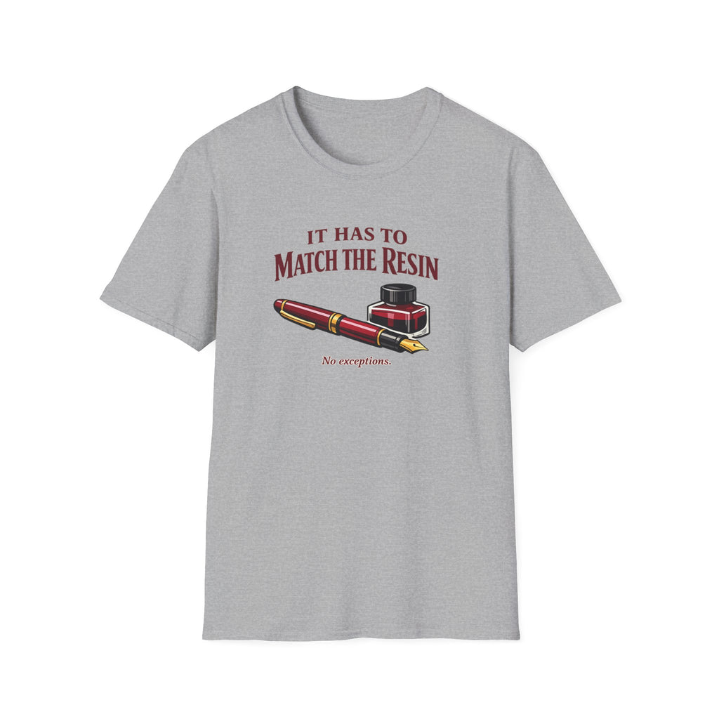 Match Resin Fountain Pen T-Shirt