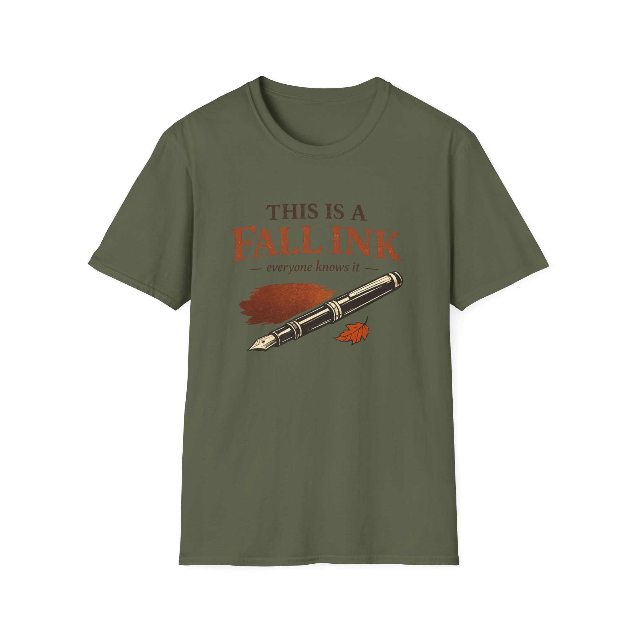 Fall Ink Fountain Pen T-Shirt