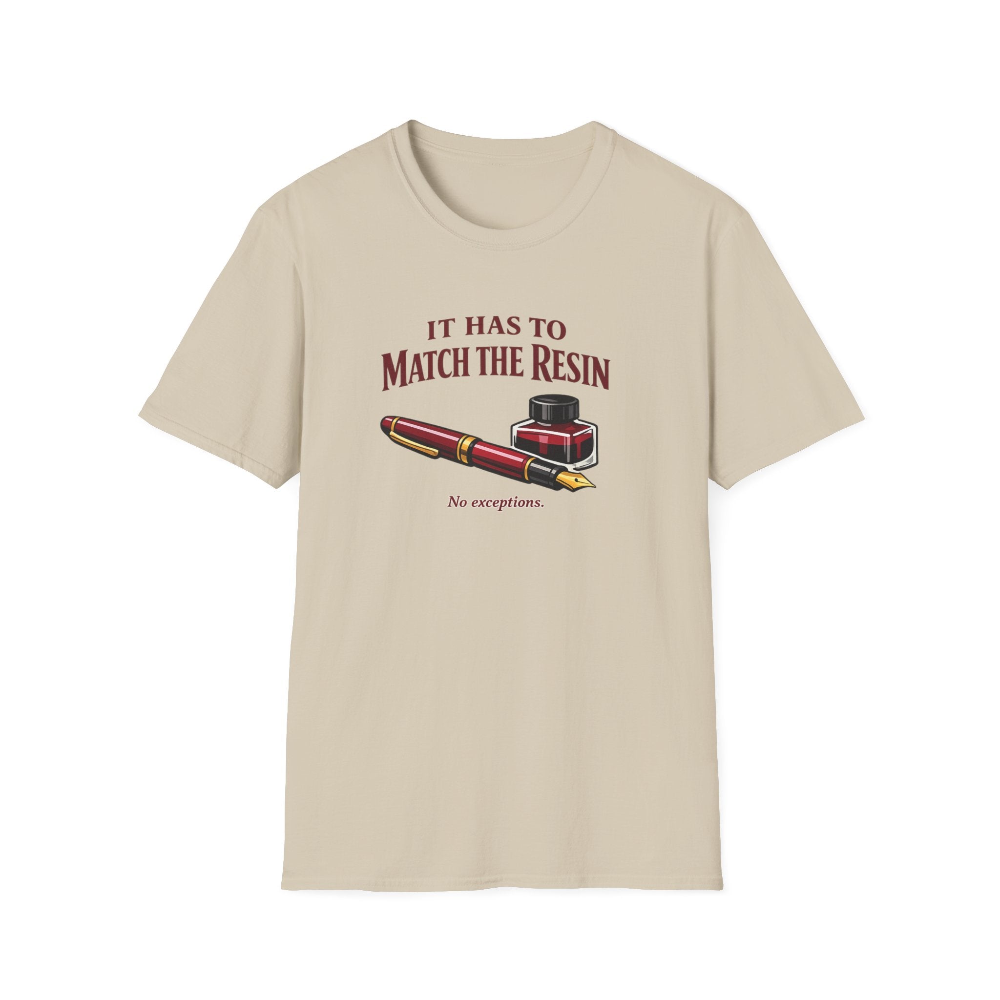 Match Resin Fountain Pen T-Shirt
