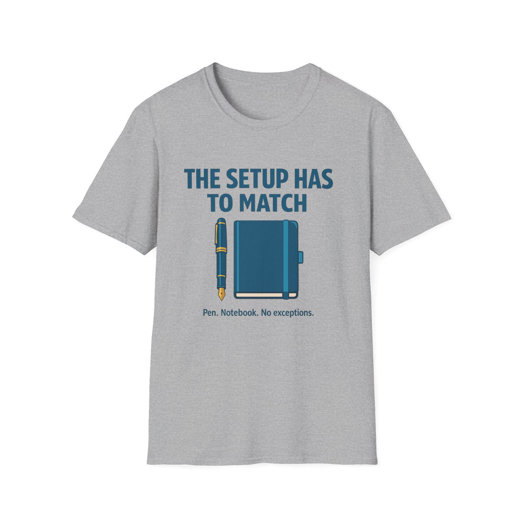 Setup Match Fountain Pen T-Shirt