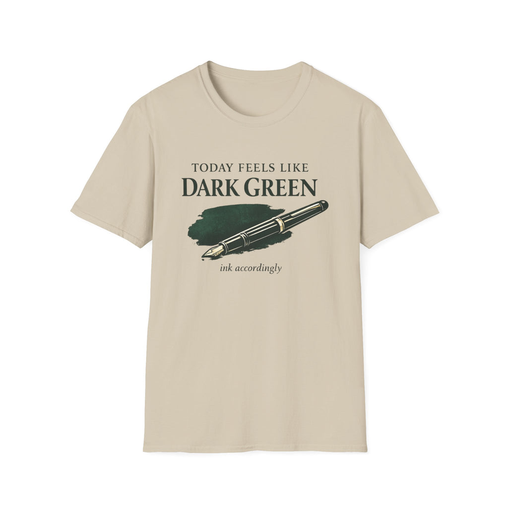 Dark Green Fountain Pen T-Shirt