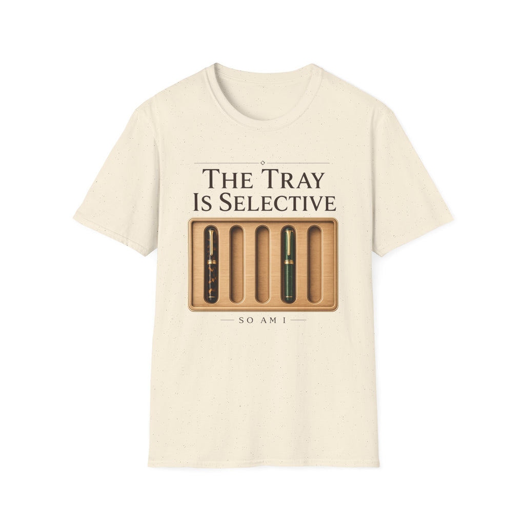 Selective Tray Fountain Pen T-Shirt