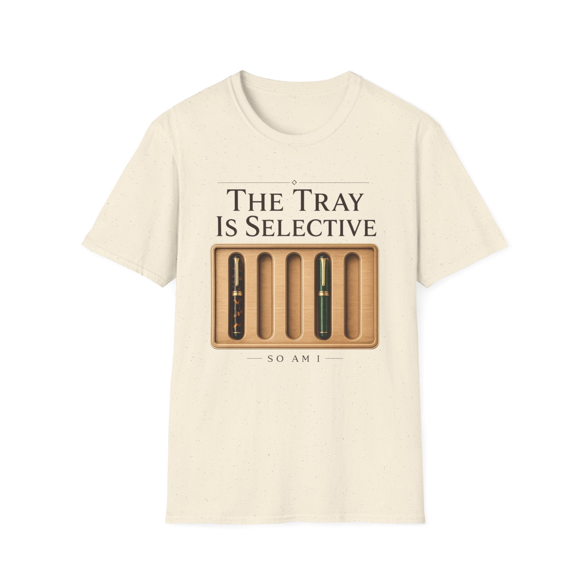 Selective Tray Fountain Pen T-Shirt