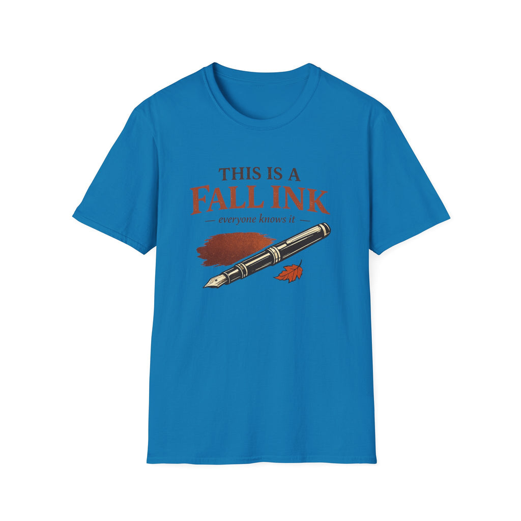 Fall Ink Fountain Pen T-Shirt