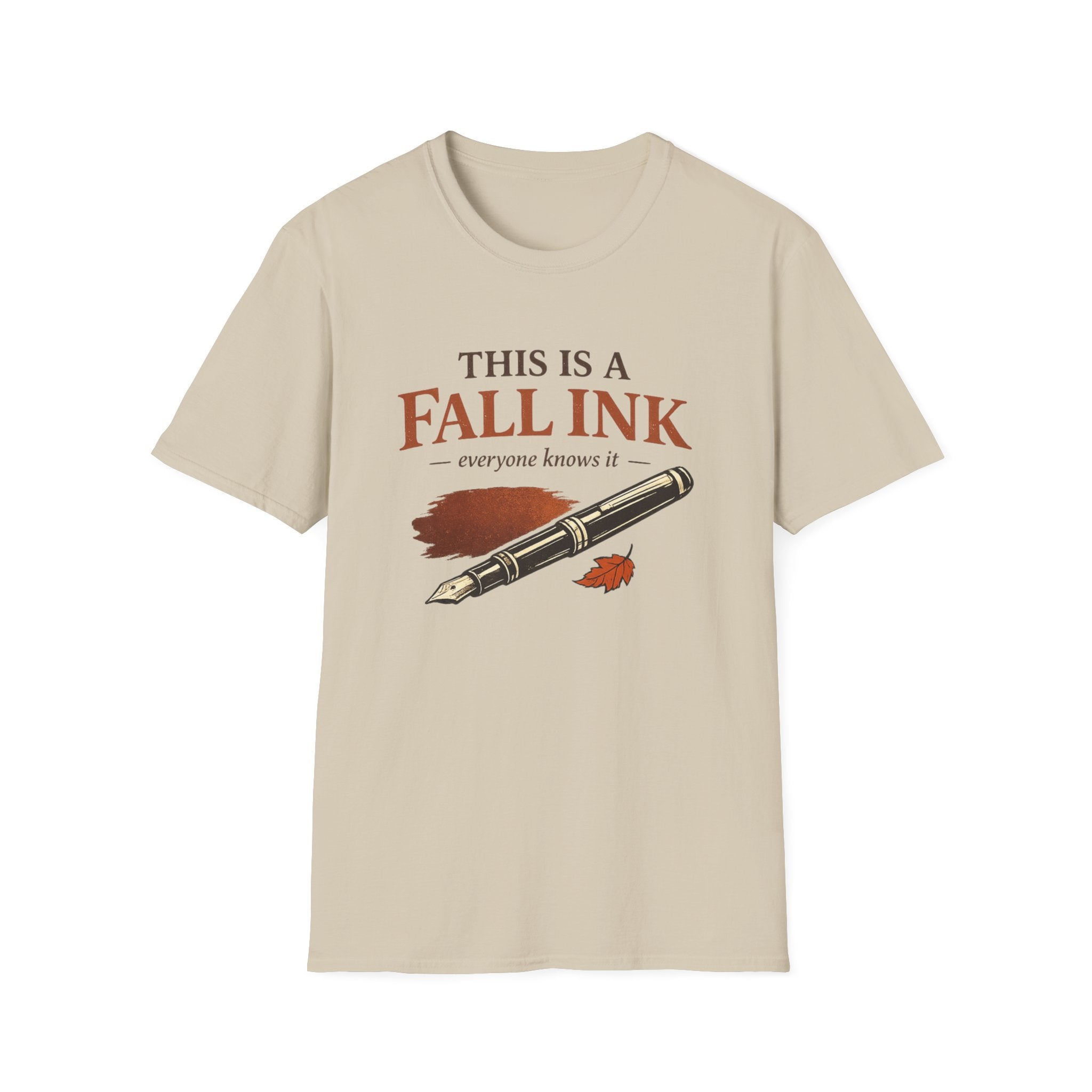 Fall Ink Fountain Pen T-Shirt