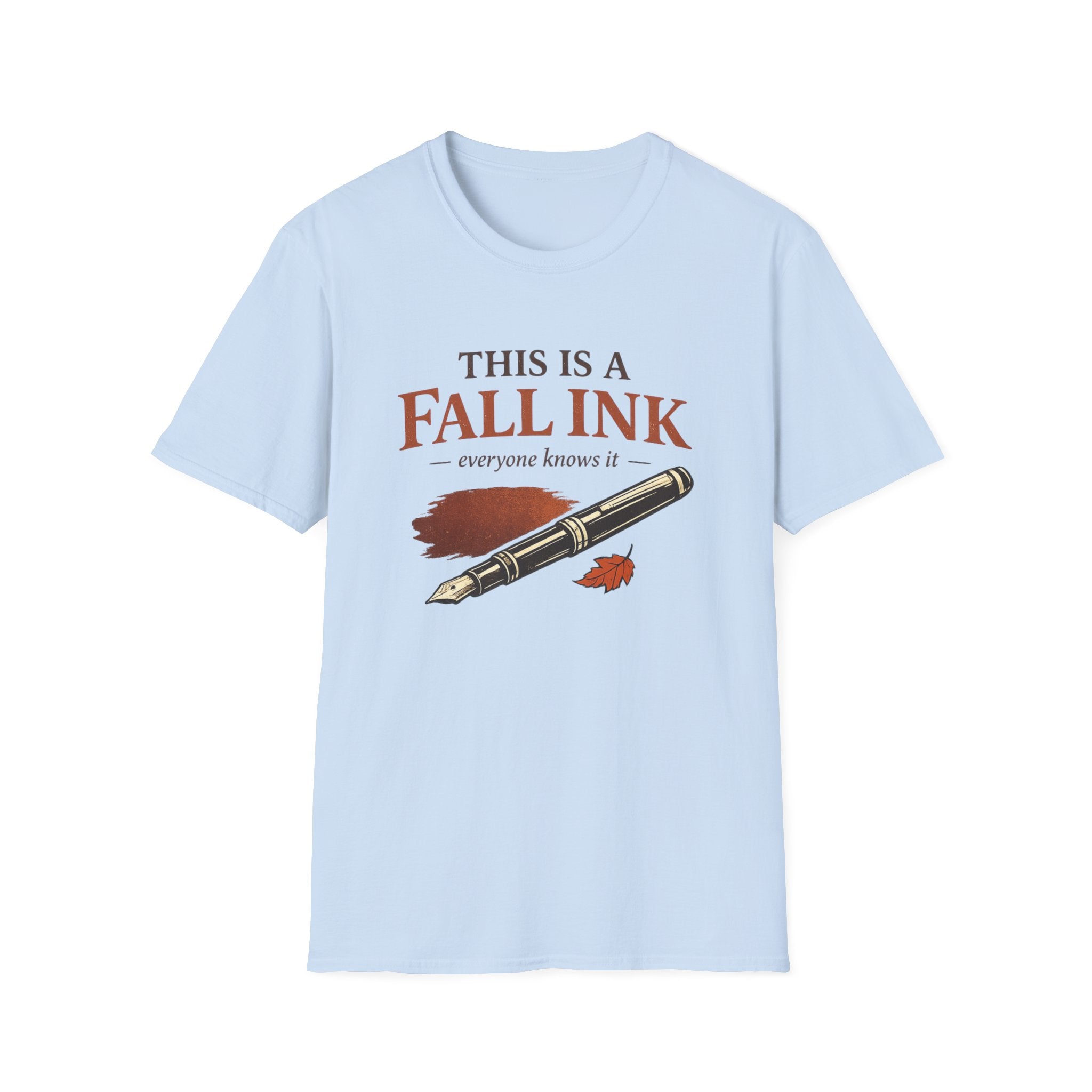 Fall Ink Fountain Pen T-Shirt