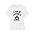 Ink Calendar Fountain Pen T-Shirt