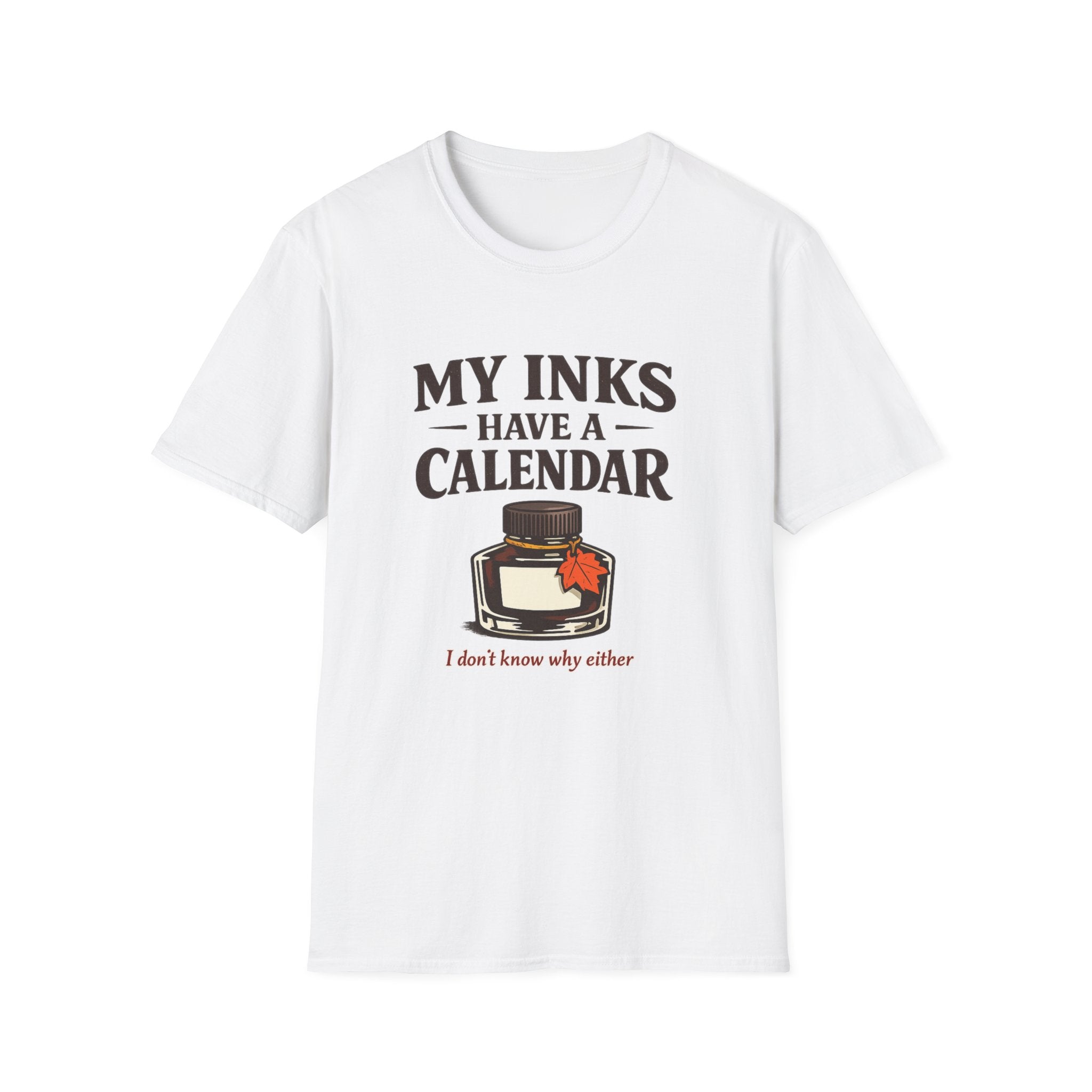 Ink Calendar Fountain Pen T-Shirt