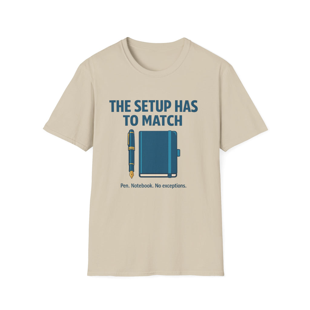 Setup Match Fountain Pen T-Shirt