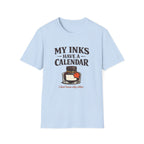 Ink Calendar Fountain Pen T-Shirt
