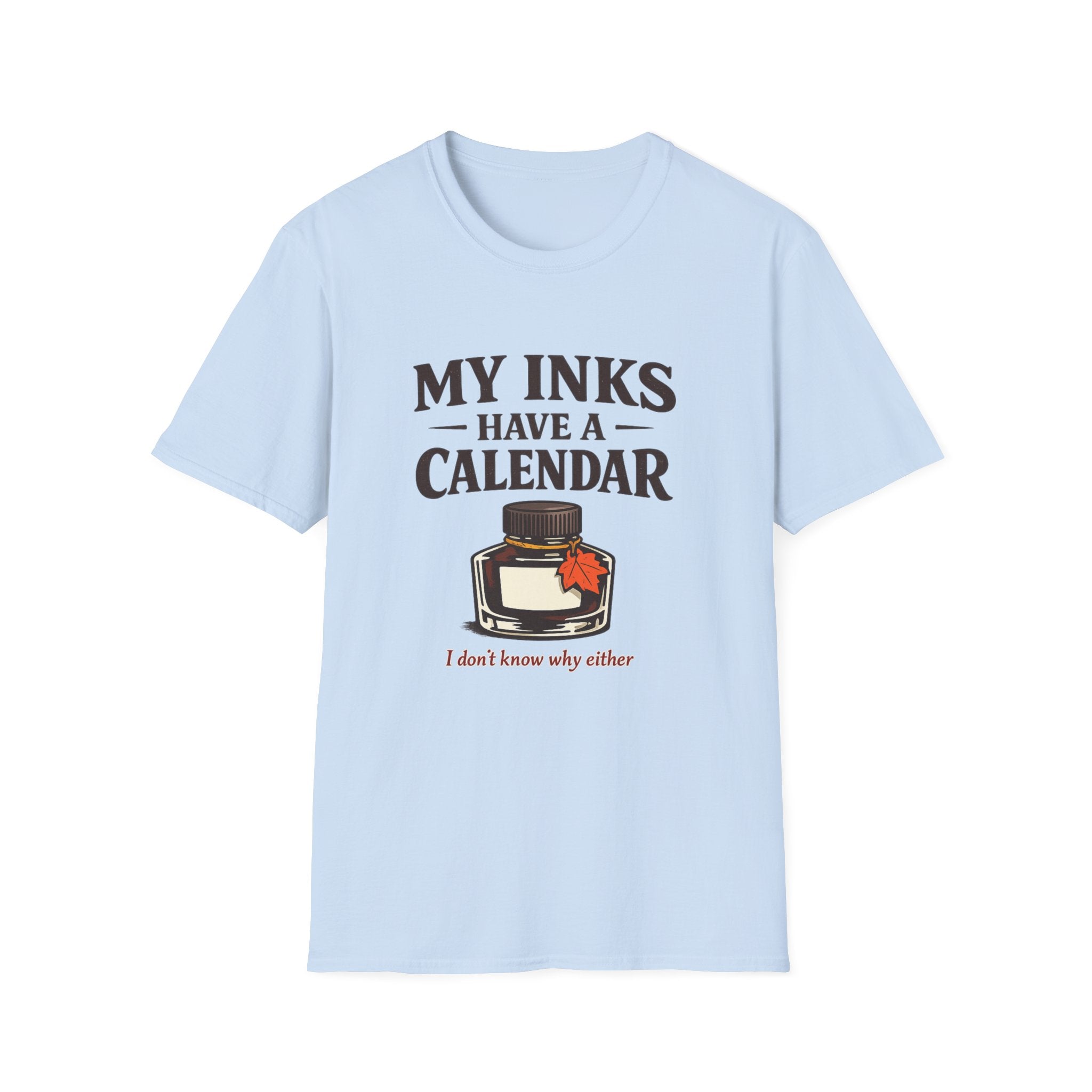 Ink Calendar Fountain Pen T-Shirt