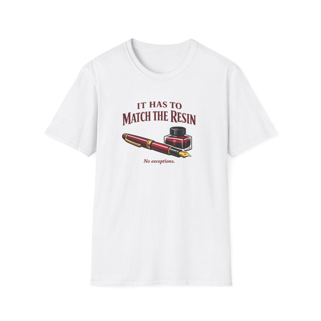 Match Resin Fountain Pen T-Shirt