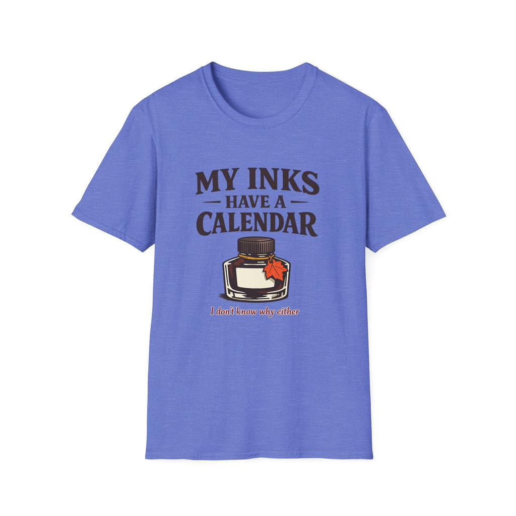 Ink Calendar Fountain Pen T-Shirt