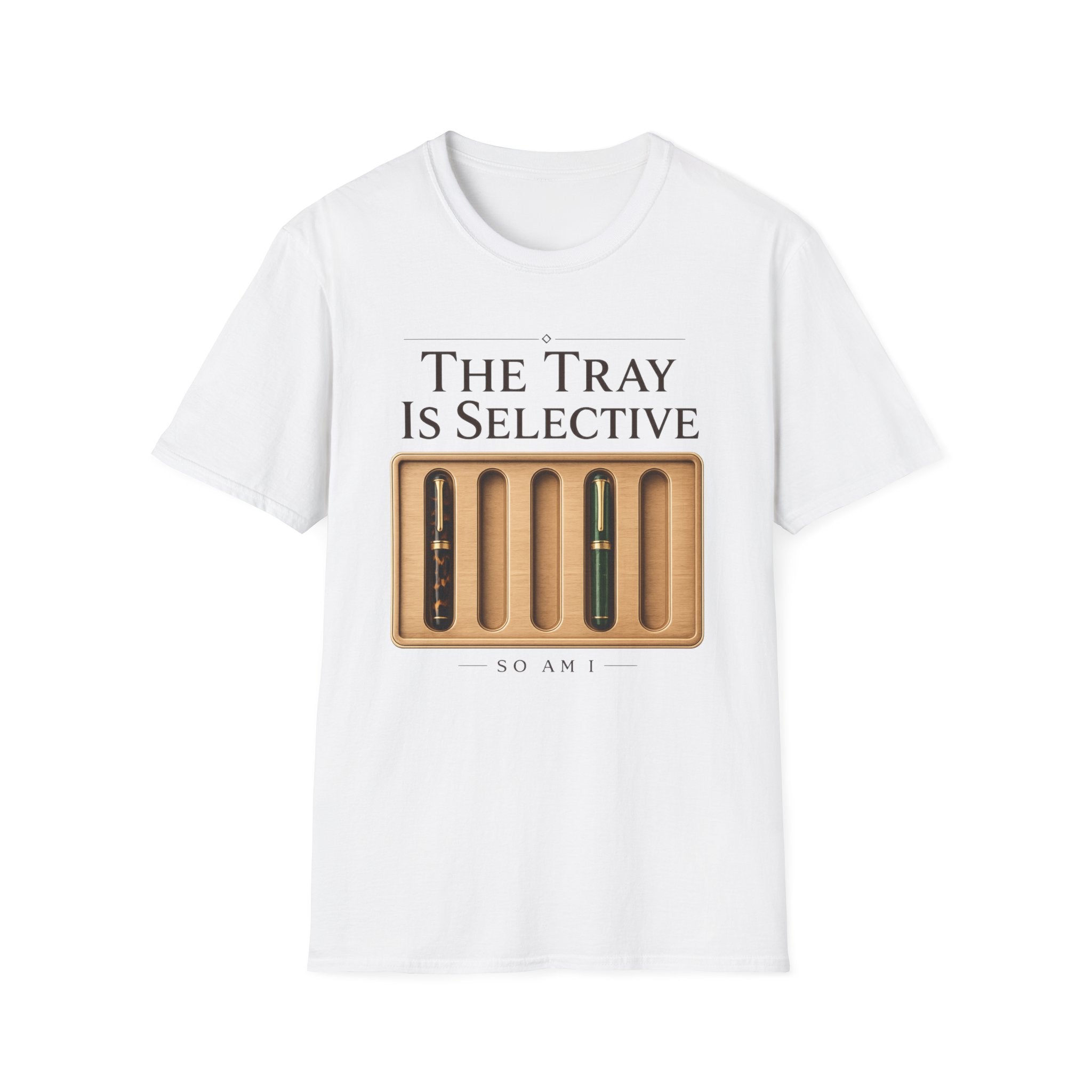 Selective Tray Fountain Pen T-Shirt