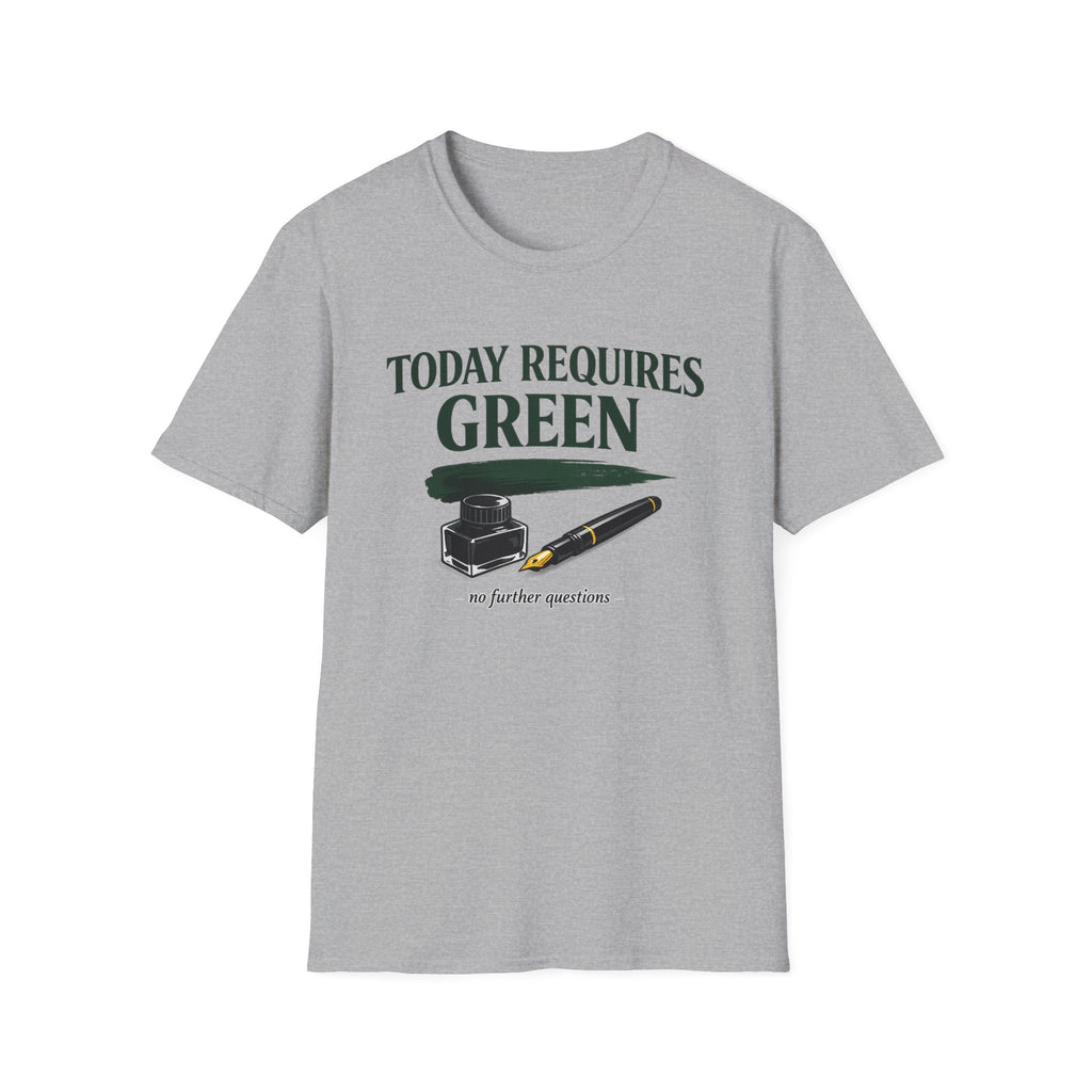 Green Today Fountain Pen T-Shirt