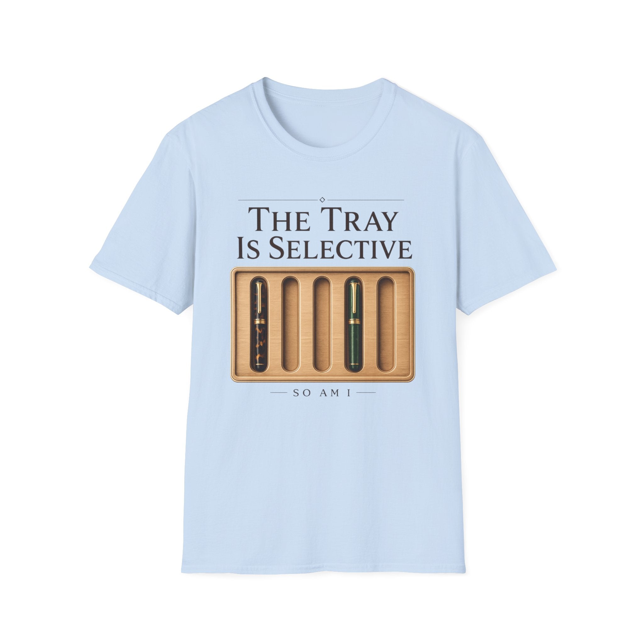 Selective Tray Fountain Pen T-Shirt
