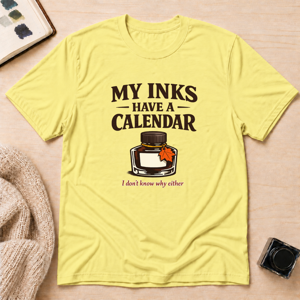 Ink Calendar T-Shirt