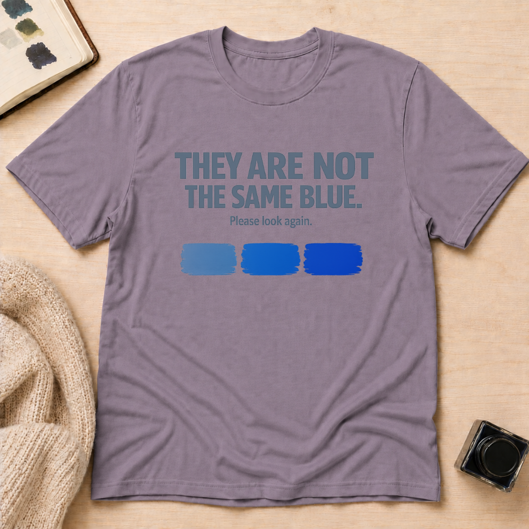 Same Blue T-Shirt