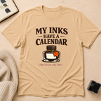 Ink Calendar T-Shirt