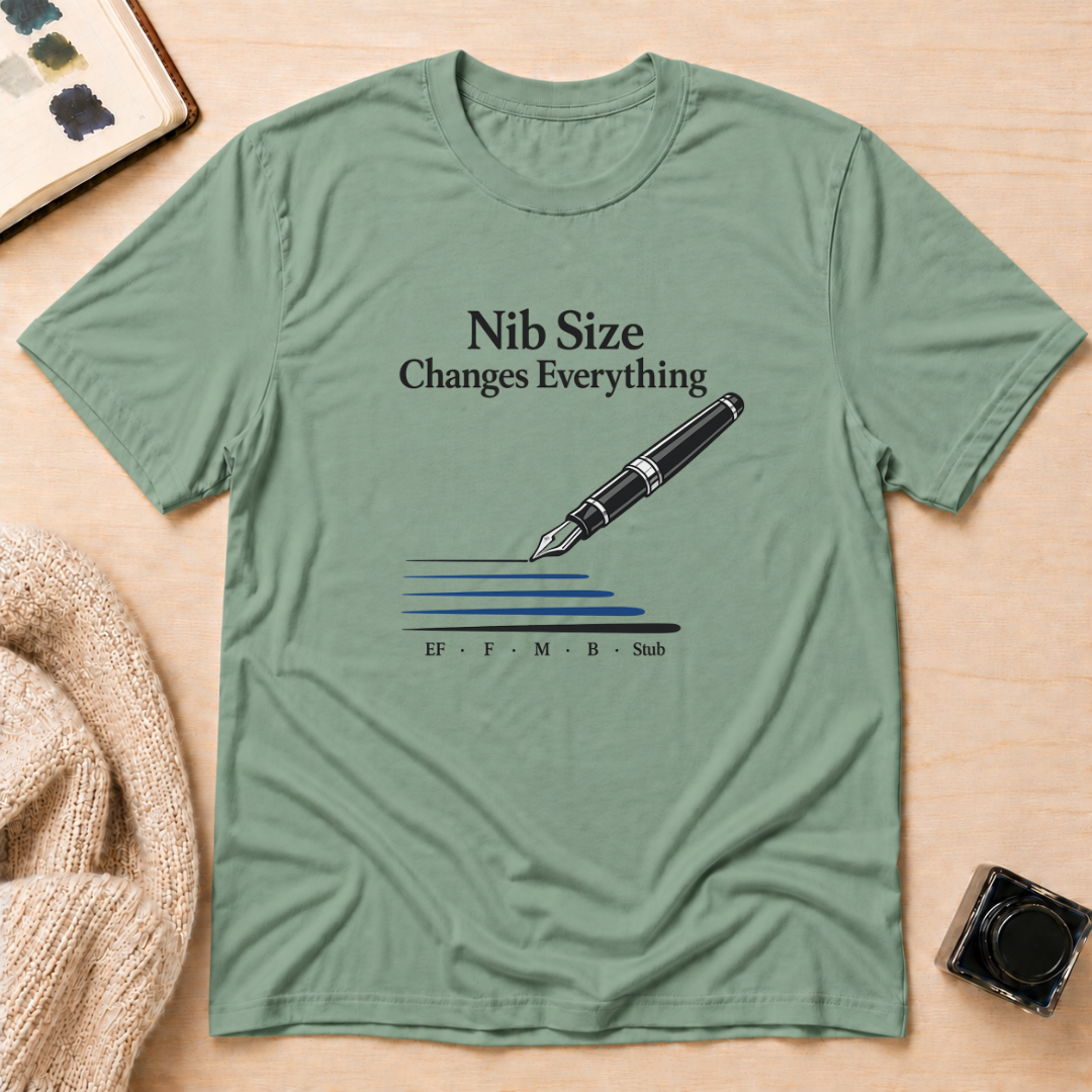 Nib Size T-Shirt