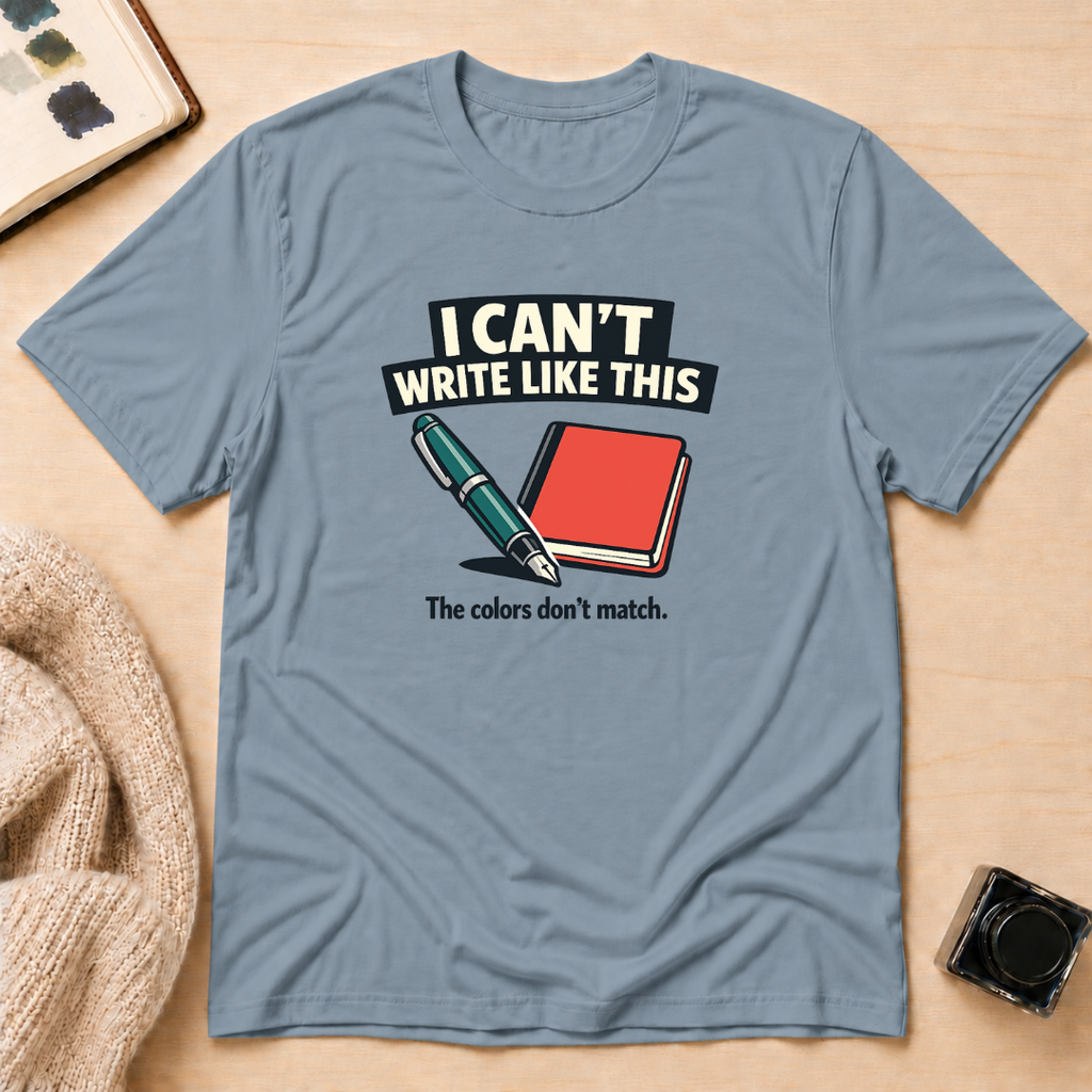 Can't Write T-Shirt